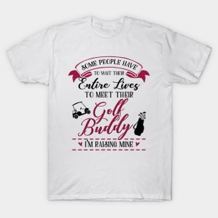 Golf Mom and Baby Matching T-shirts Gift T-Shirt